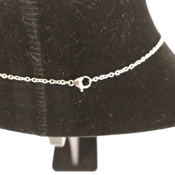 Effy Charm Holder with Necklace Silver Tone - Picture 3 of 3